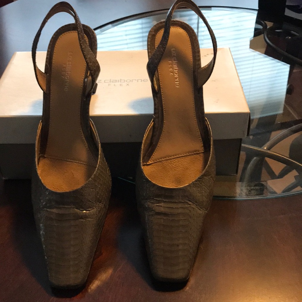 Liz Claiborne Flex Arpel 2, Sz 8-1/2M,Gray